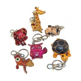 12 Pc Assorted Key Chains